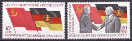 (DDR 1972) Mi. Nr. 1759-1760 **/MNH (BRD1-2) - Ongebruikt