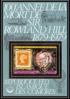 85734 BF N°199 A Rowland Hill 1978 Penny Black Comores Comoros Timbres OR Gold Stamps UPU ** MNH Stamps On Stamps - Rowland Hill