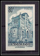 85302c/ Monaco N°255 Cathedrale Eglise Church ND Non Dentelé Imperf ** Mnh  - Unused Stamps