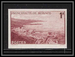 85298/ Monaco N°256 Vue Generale ND Non Dentelé Imperf ** Mnh  - Unused Stamps