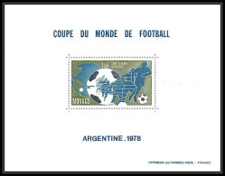 85280/ Monaco Bloc BF Special N°10 FOOTBALL (soccer) Argentina Argentine 78 1978 Cote 575 ** MNH - Blocs
