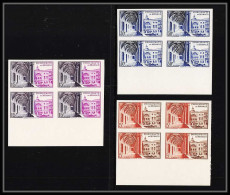85213 N°383/285 Bloc 4 Musee Postal Bloc 4 Monaco Non Dentelé ** MNH (Imperforate)  - Unused Stamps