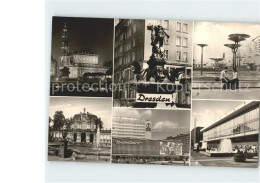 71933394 Dresden Hofkirche Gaensedieb Brunnen Prager Strasse Kulpturpalast Zwing - Dresden