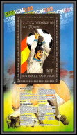 85897/ N°132 A DINO ZOFF Espana 1982 Football Soccer Coupe Monde Tchad OR Gold Stamps ** MNH - Tchad (1960-...)