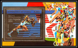 85894/ N°114 A Los Angeles 1984 Jeux Olympiques Olympic Games Tchad OR Gold ** MNH  - Estate 1984: Los Angeles
