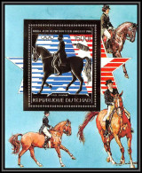 85890/ N°186 A HORSE CHEVAL Los Angeles 1984 Jeux Olympiques Olympic Games Tchad OR Gold ** MNH  - Tsjaad (1960-...)