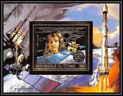 85882/ N°151 A NEWTON Satellite TDF 1 1983 Probe Espace (space) Tchad OR Gold Stamps ** MNH - Chad (1960-...)