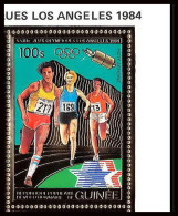 85847b/ N°934 A LOS ANGELES 1984 Jeux Olympiques Olympic Games Guinée Guinea OR Gold ** MNH Space  - Summer 1984: Los Angeles