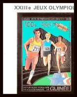 85846b/ N°934 B LOS ANGELES 1984 Jeux Olympiques Olympic Games Guinée Guinea OR Gold ** MNH Space Imperf - Zomer 1984: Los Angeles