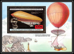 85842/ N°68 A Ballon Airship Dirigeable 1872 Haenlein Guinée Guinea OR Gold Stamps ** MNH - Guinea (1958-...)