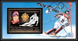 85814/ N°119 A Mahre Usa Winter Sarajevo SKI 1984 Jeux Olympiques (olympic Games) Guinée Guinea OR Gold ** MNH - Guinea (1958-...)