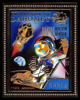 85799b/ N°40 A UPU Apollo Espace (space) Dahomey OR Gold Stamps ** MNH  - U.P.U.