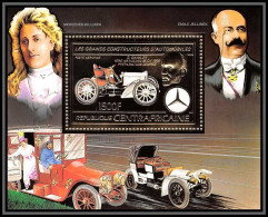 86052/ N°245 A Mercedes Daimler Jellinek Voiture (Cars) Centrafrique Centrafricaine OR Gold Stamps ** MNH - Cars
