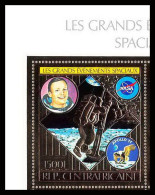 86015a/ N°670 A Espace (moon Space) ARMSTRONG Apollo 11 Centrafrique Centrafricaine OR Gold ** MNH NASA - Zentralafrik. Republik