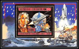 85992/ N°371 A Christophe Colomb Christopher Columbus Centrafricaine OR Gold ** MNH Espace Space  - Christoph Kolumbus