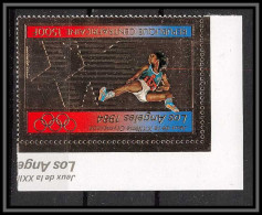 85935a N°859 A Los Angeles 1984 Jeux Olympiques Olympic Games Centrafrique Centrafricaine OR Gold Stamps ** MNH - Zentralafrik. Republik