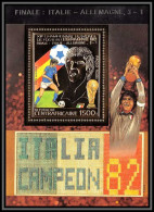 85925/ N°235 A Football Soccer Coupe Monde ESPANA 1982 Centrafrique Centrafricaine OR Gold ** MNH - Central African Republic