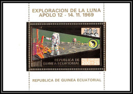 86168/ Guinée équatoriale Guinea Mi N°60 Apollo 12 Exploracion De La Luna OR Gold ** MNH - Afrika