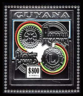 86163b/ Guyana Mi N°235 A Lion's Club Rotary Argent Silver ** MNH - Rotary, Lions Club