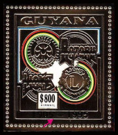 86161c/ Guyana Mi N°234 A Lion's Club Rotary Overprint 1905 - 1995 In Black OR Gold ** MNH - Guyana (1966-...)