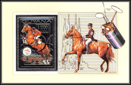 86157j/ Guyana Mi N°208 A Jeux Olympiques Olympics BARCELONA 1992 Horse Jumping ARGENT Silver ** MNH  - Guyane (1966-...)