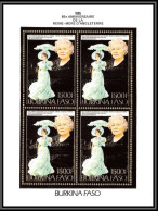 86113/ Burkina Faso Mi N°1017 A Bloc 4 Reine Queen Mother Elisabeth 2 1985 OR Gold ** MNH Discount - Royalties, Royals