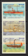 86420c Sao Tome E Principe Mi 906/908 B Bateau (boat-SHIP) Hamburg Phonix Prinz Heinrich 1984 ** MNH Non Dentelé Imperf - Sao Tome And Principe