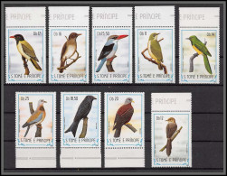 86356 Sao Tome E Principe 1983 Mi N°888/896 Oiseaux (birds) Vogel ** MNH Perroquets 9 Valeurs - São Tomé Und Príncipe