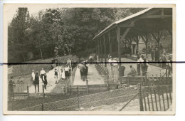 CARTE PHOTO. CPA  . AZERGUE BOIS D'OINGT ? Jeux Boules  Lyonnaise , Concoure Et Joueurs Jeux De Longue - Andere & Zonder Classificatie