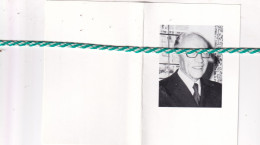 Leon Van Der Heyden-Bogaert, Meerdonk 1907, Edegem 1989. Foto - Obituary Notices