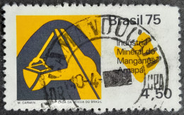 Bresil Brasil Brazil 1975 Industrie Industry Mangenese Yvert 1137 O Used - Fabbriche E Imprese