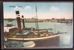 Duisburg - Hafen. Circulée 1925 - Duisburg