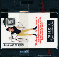 Télécartes France - Publiques N° Phonecote F125 - MONOPRIX (120U- SC4an NSB) - 1990