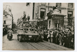 CPM. Guerre 19-45.de Sienne à Belfort.libération De Dijon - Guerre 1939-45