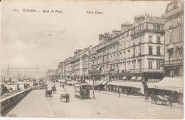 ROUEN (76) Quai De Paris En 1915 - Rouen
