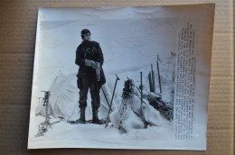 Original Photo Press 20x25cm 1954 W. Dunmire On Makalu Himalaya Alpinisme Mountaineering Escalade - Sporten