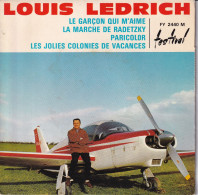 LOUIS LEDRICH - FR EP  - LES JOLIES COLNIES DE VACANCES  + 3 (pochette Avec Avion) - Sonstige - Franz. Chansons