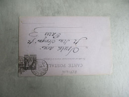 REPIQUE LORIN FILS TONNERRE CARTE POSTALE REPIQUAGE SAGE ENTIER POSTAL - Overprinter Postcards (before 1995)