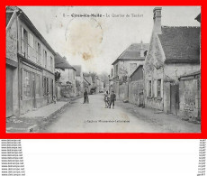 CPA  (60) CIRES-les-MELLO.  Le Quartier De Tanfort, Animé, Commerce,  Attelage, Vélo, âne...S418 - Autres & Non Classés