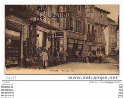 (   Dep  24 )   Ref    D.0496      THIVIERS  EPICERIE BIJOUTERIE TABAC  Rue ANIMEE Bijoux Fix - Shops