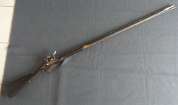 Long Fusil A Silex Dit De Boucanier époque Consulat Ou Empire - Decorative Weapons