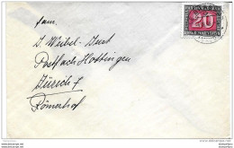 87 - 9 -   Enveloppe Envoyée  Du Brassus 1946 - Briefe U. Dokumente