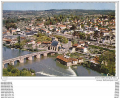 Cpsm  Réf-JP-Q-795 ( Dép-87 )   Panorama Sur  ST-JUNIEN     Pont Sur La Vienne - Saint Junien