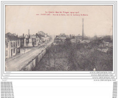 Cpa Réf-JP-R-616 ( Dép-88 à St-DIE  Guerre1914-15)  Les Maisons Bombardées .Rue De La Bolle,vers Le Faubourg St-Martin . - Saint Die