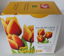 België R92 - Bloemen - Tulp - Buzin - (2855) - 1999 - Volledig Doosje Van 100 Zegels - Ongeopend - Rollen