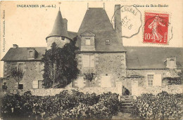 - Maine Et Loire -ref-B134- Ingrandes - Château De Bois Baudet - Châteaux - - Autres & Non Classés