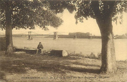 - Maine Et Loire -ref-B133- Ingrandes - Pont Sur La Loire Pris De La Promenade - - Autres & Non Classés