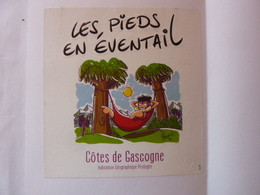 Les Pieds En Eventail - Côtes De Gascogne - Rosé (Schillerwein)