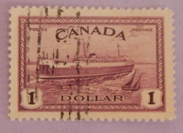 CANADA YT 224 OBLITERE "FERRY BOAT DU PRINCE EDOUARD" ANNÉE 1946 - Gebruikt