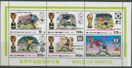 North Korea 1978 Football Soccer World Cup Sheetlet MNH - 1978 – Argentine